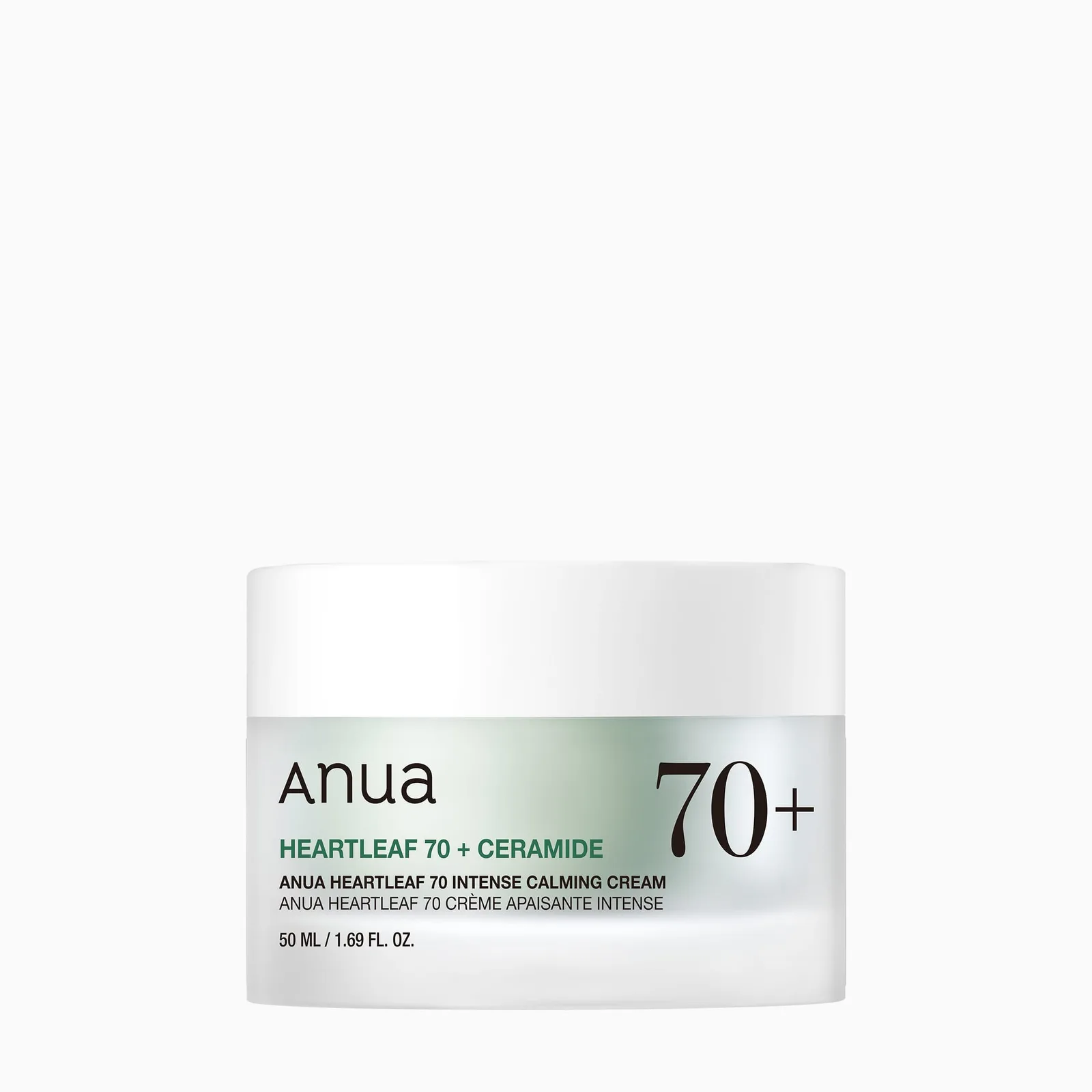 Houttuynia 70% va seramidli tinchlantiruvchi krem ANUA Heartleaf 70 — 50 ml
