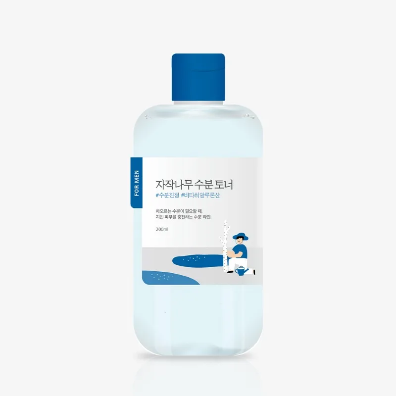 Erkaklar uchun qayin shirali soqoldan keyingi toner ROUND LAB For Men — 200 ml