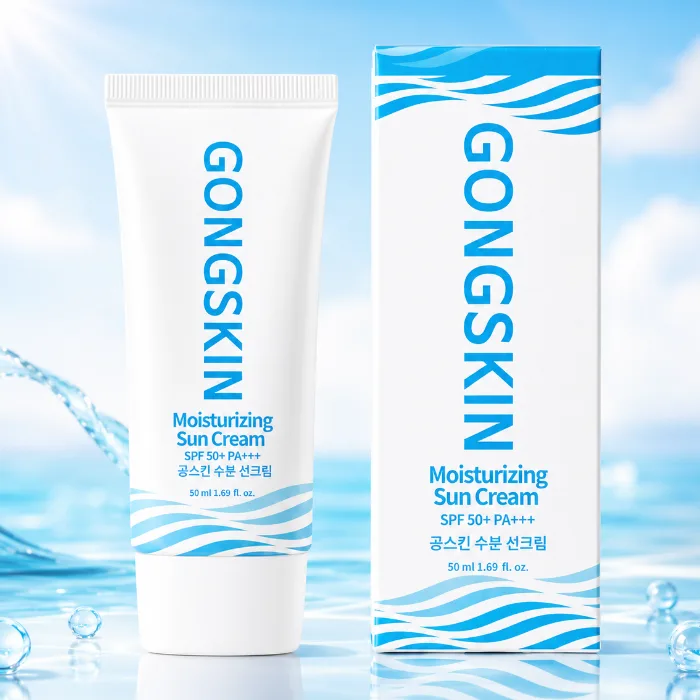 Gongskin namlantiruvchi quyoshdan himoya kremi SPF50+ PA+++