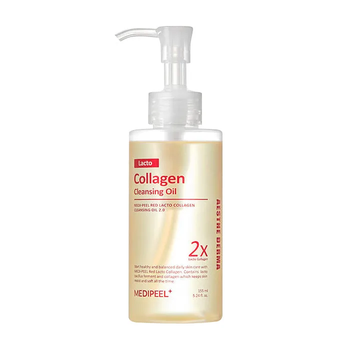 Bo'yanishni olish uchun gidrofil moy MEDIPEEL Red Lacto Collagen — 155 ml