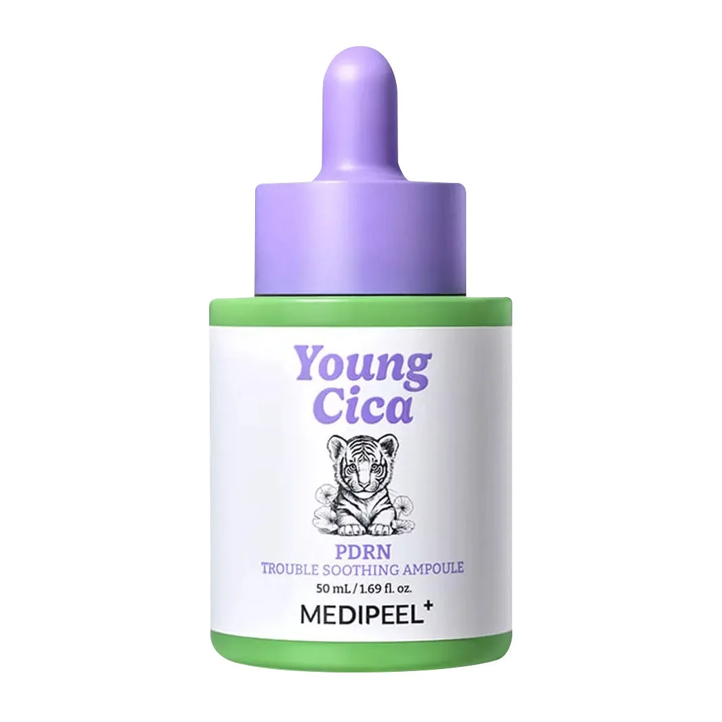 Sentellali hidsiz tinchlantiruvchi ampula MEDIPEEL Young Cica — 50 ml