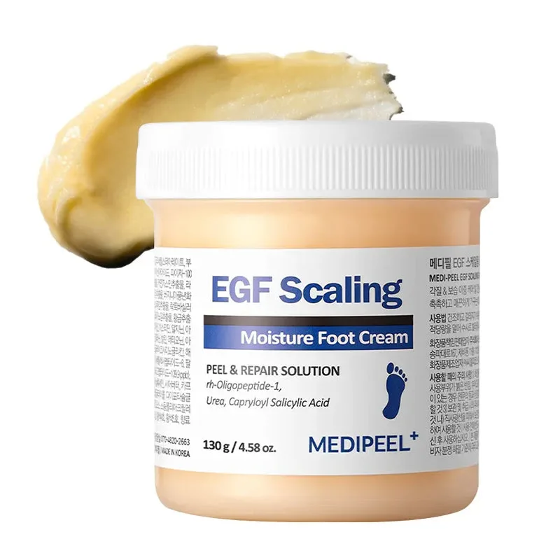 Qadoq va yoriqlarga qarshi mochevinali oyoq kremi MEDIPEEL EGF Scaling — 130 g