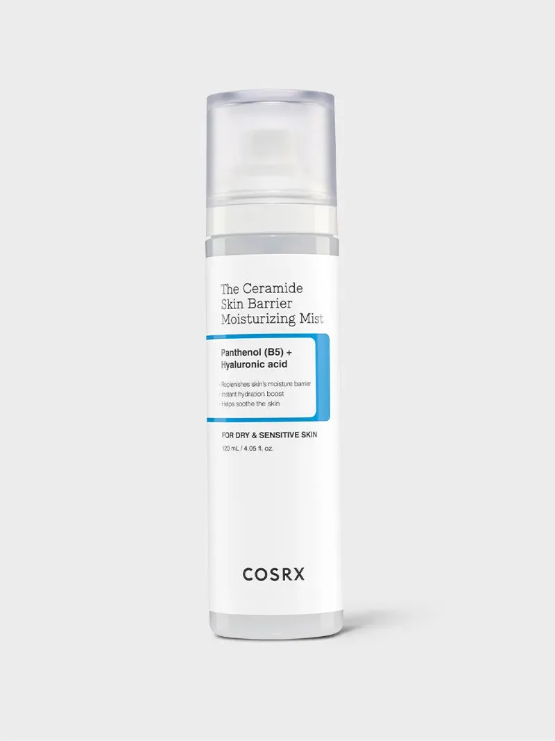 Quruq teri uchun 5 seramidli mist COSRX The Ceramide Skin Barrier — 120 ml