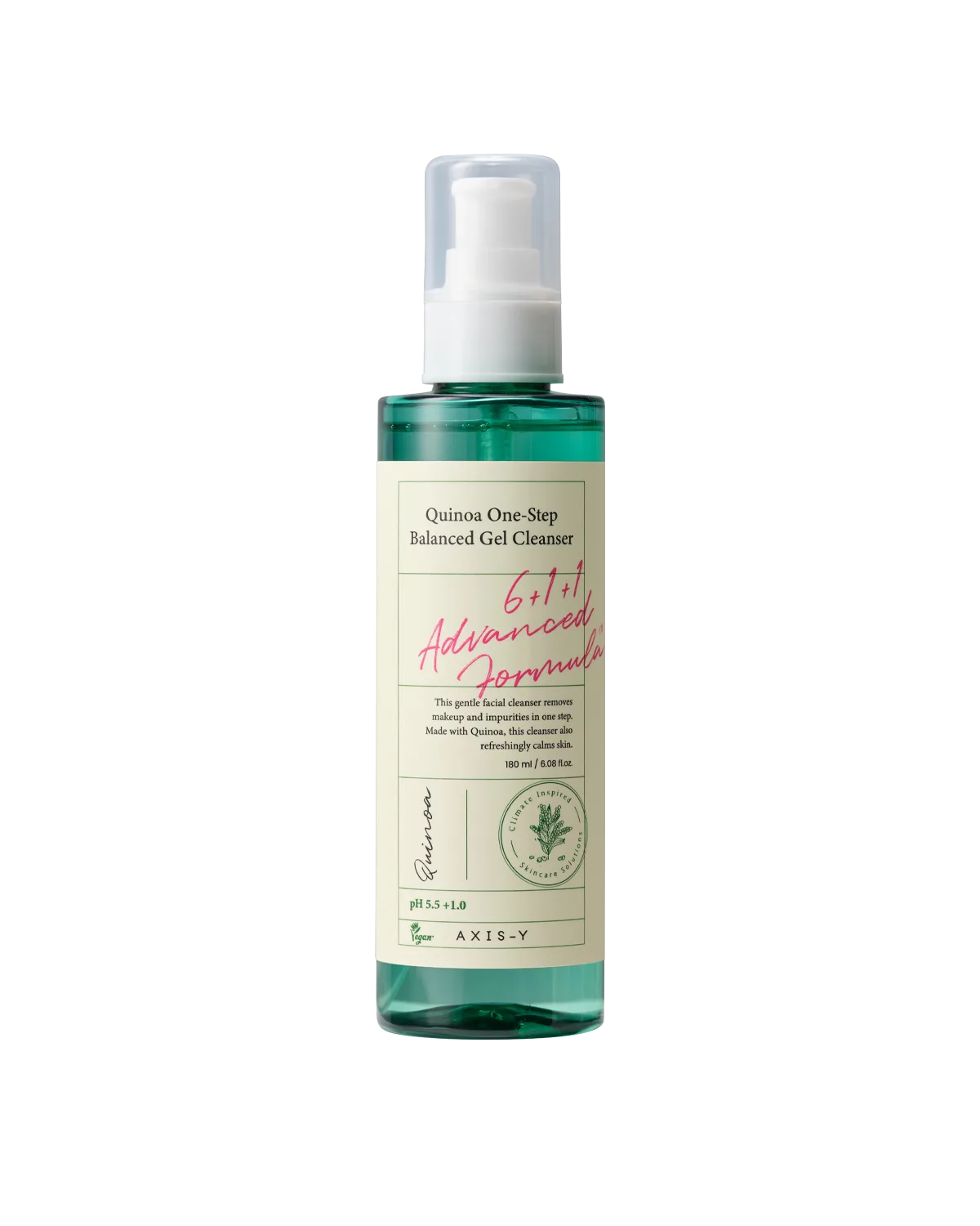 Bir bosqichda yuvinish va bo'yanishni tozalash geli AXIS-Y Quinoa — 180 ml
