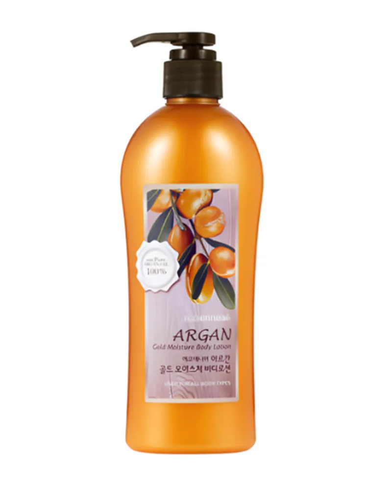 Увлажняющий лосьон для тела с аргановым маслом Welcos Ecoennea Argan Gold — 500 г