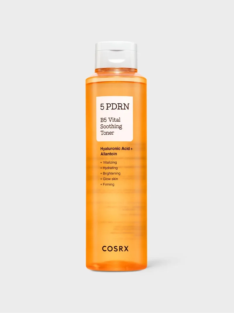 PDRN va B5 vitaminli tinchlantiruvchi toner COSRX 5 PDRN Vital — 280 ml