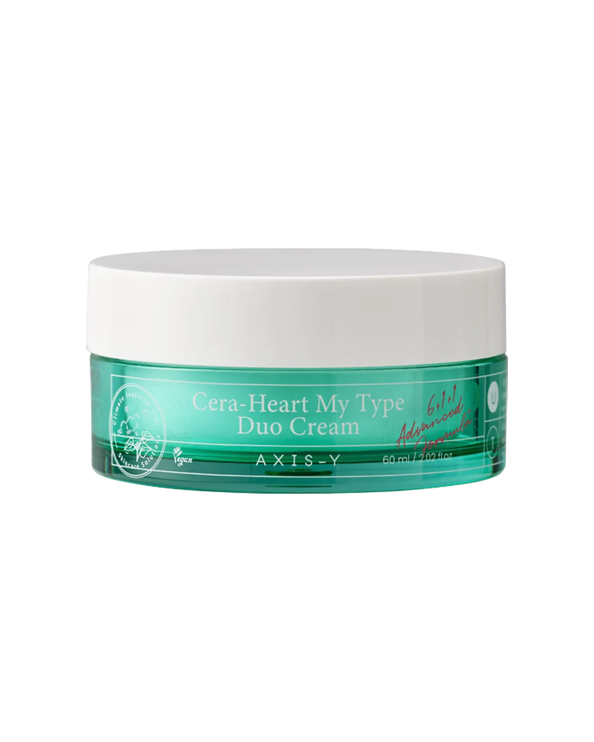 T-zona va quruq joylar uchun ikkiqavat krem AXIS-Y Cera-Heart My Type — 60 ml