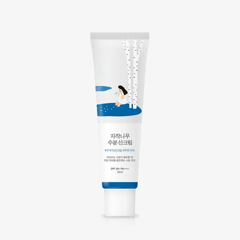 Namlovchi quyoshdan himoya kremi SPF 50+ PA++++ ROUND LAB Birch Juice — 50 ml