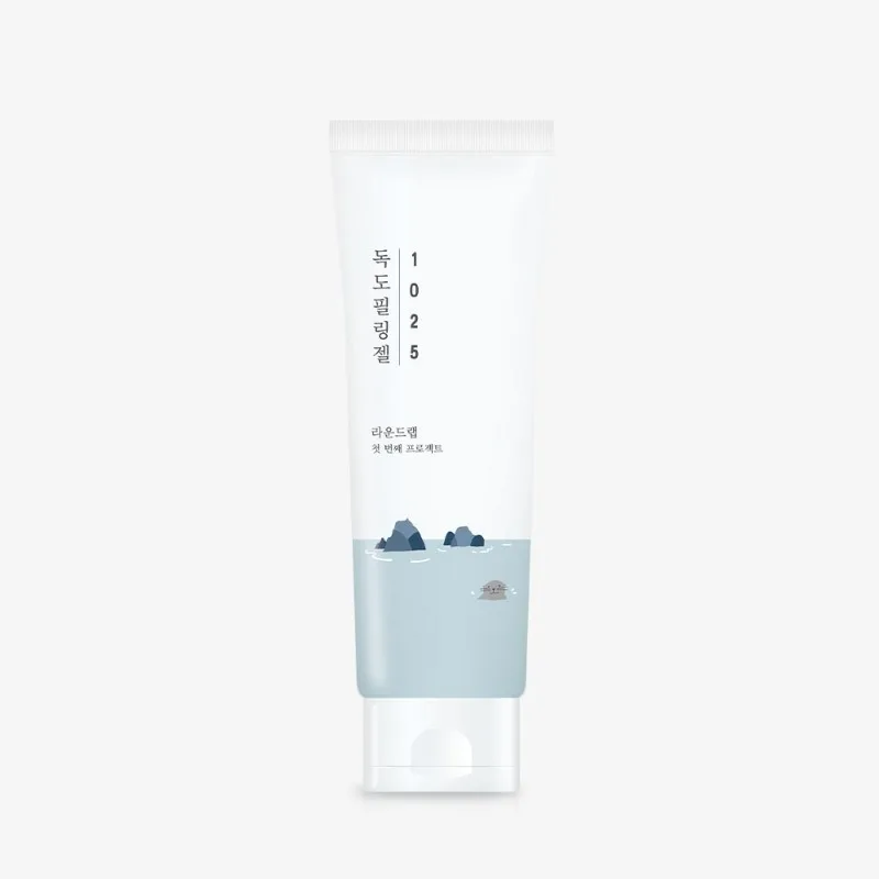 Sakkiz xil gialuron kislotali piling-gel ROUND LAB 1025 Dokdo — 120 ml