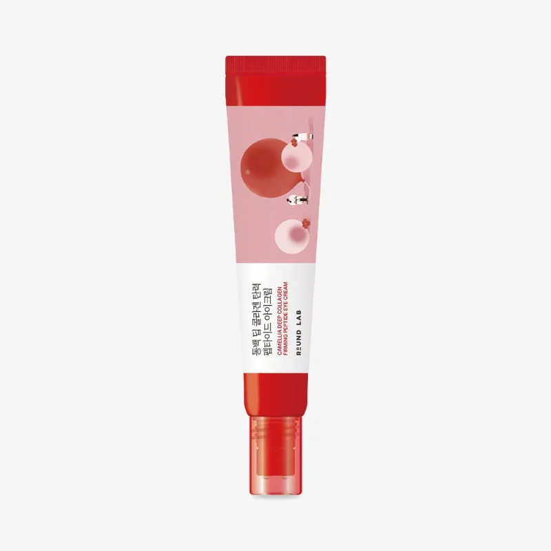 Peptid va kollagenli ko'z atrofi kremi ROUND LAB Camellia Deep Collagen — 30 ml