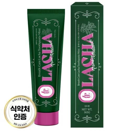 Og'iz hidini yo'qotuvchi Paul Medison Breath Care Lacha Toothpaste Mint tish pastasi