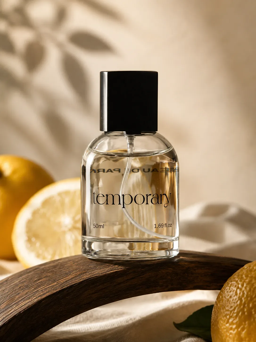 Temporary Tacit parfyum suvi — sitrus-yog'ochli atir, 50 ml