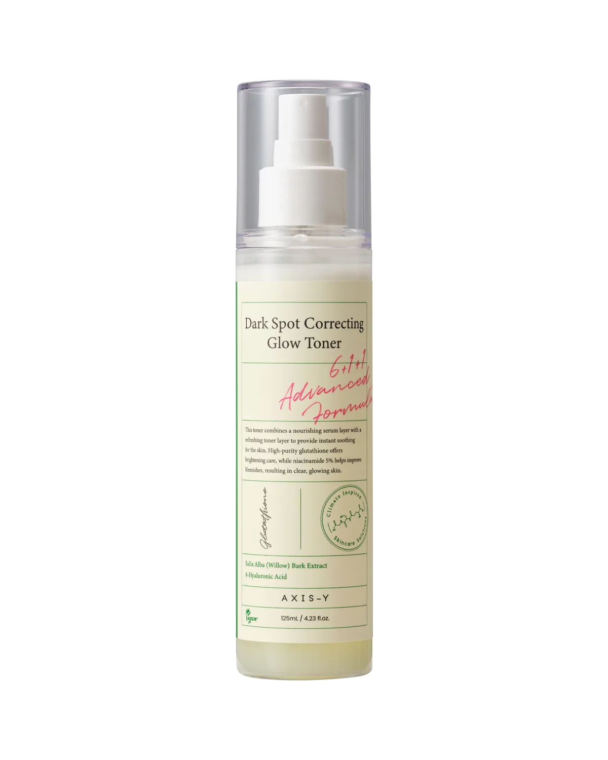 5% niatsinamidli ikki fazali toner-mist AXIS-Y Dark Spot Correcting — 125 ml
