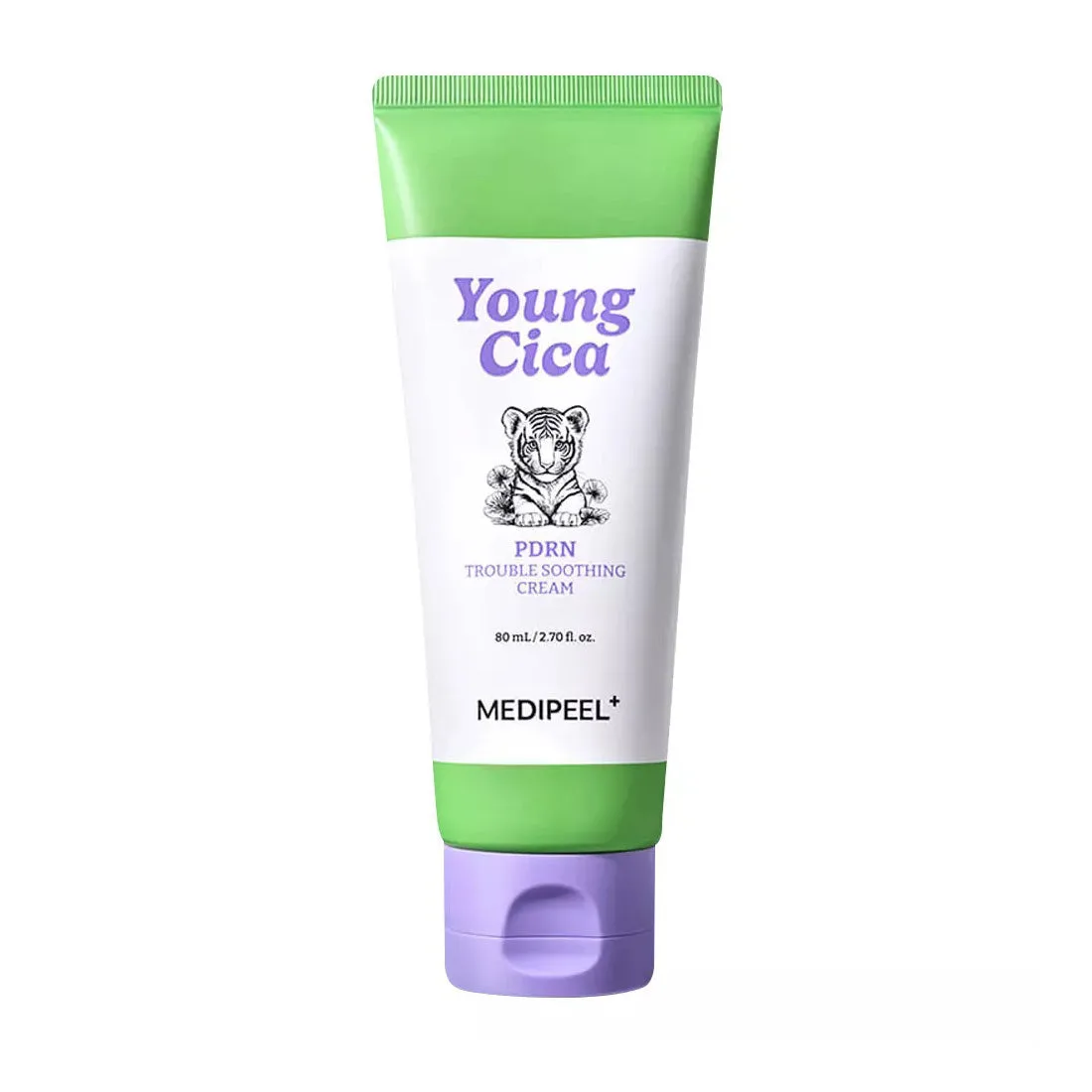 Sentella va LHA bilan hidsiz tinchlantiruvchi krem MEDIPEEL Young Cica — 80 ml