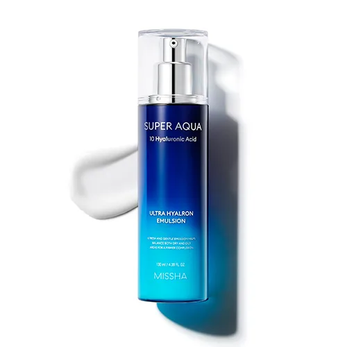 10 xil gialuron kislotali namlantiruvchi emulsiya MISSHA Super Aqua — 130 ml