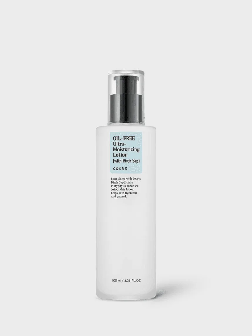 Qayin shirasi bilan yogʻsiz yengil namlovchi losyon COSRX Oil-Free — 100 ml