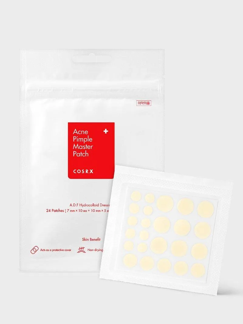 Husnbuzarga qarshi gidrokolloid patchlar COSRX Acne Pimple Master Patch — 24 dona