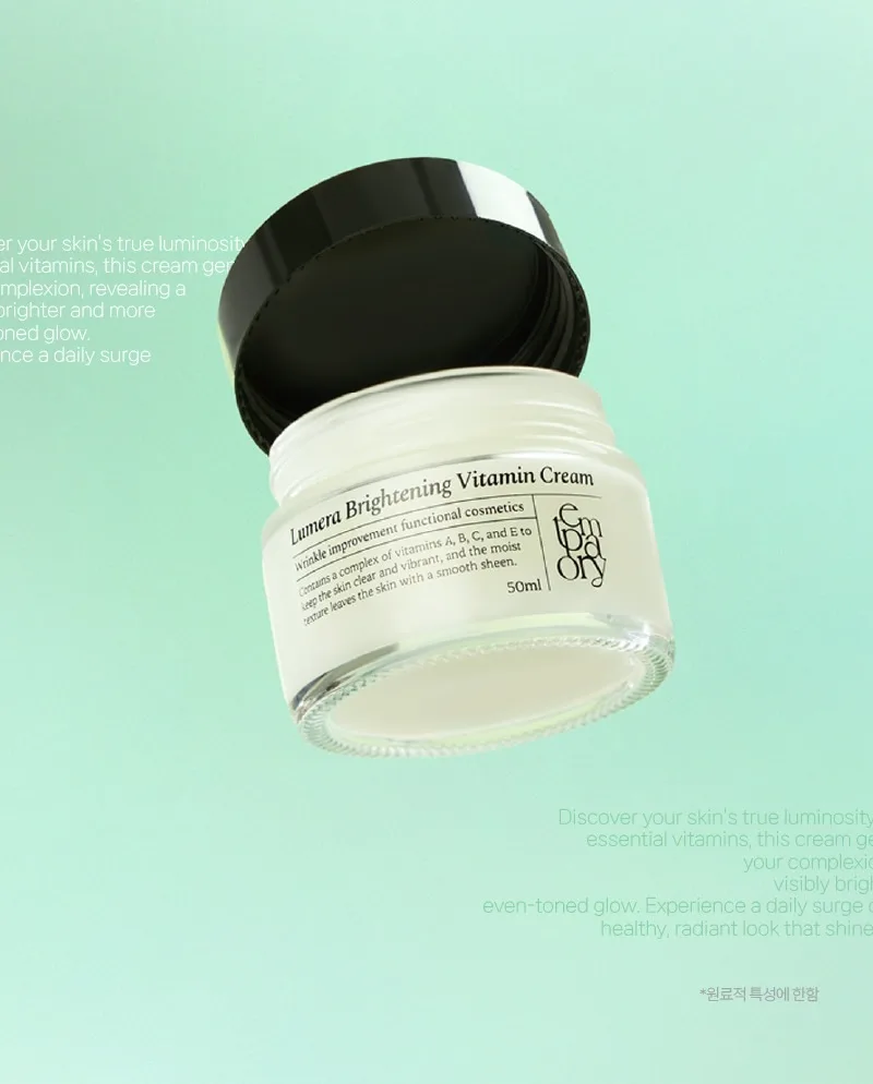Vitamin majmuali yorituvchi krem Temporary Lumera — 50 ml
