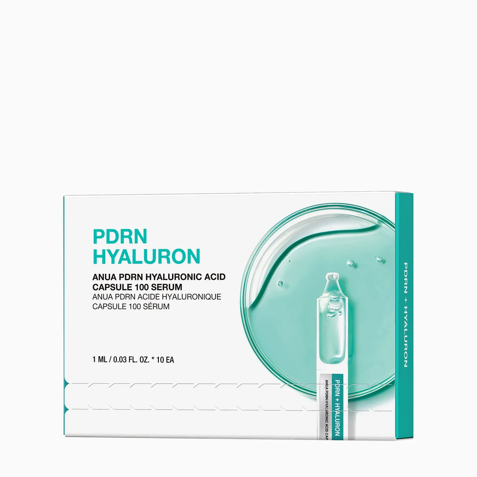 PDRN li ampulali serum ANUA Capsule 100 One Day — 1 ml, 10 dona