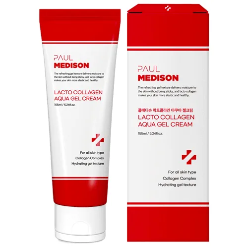 Namlantiruvchi kollagenli gel-krem Paul Medison Lacto Collagen Aqua