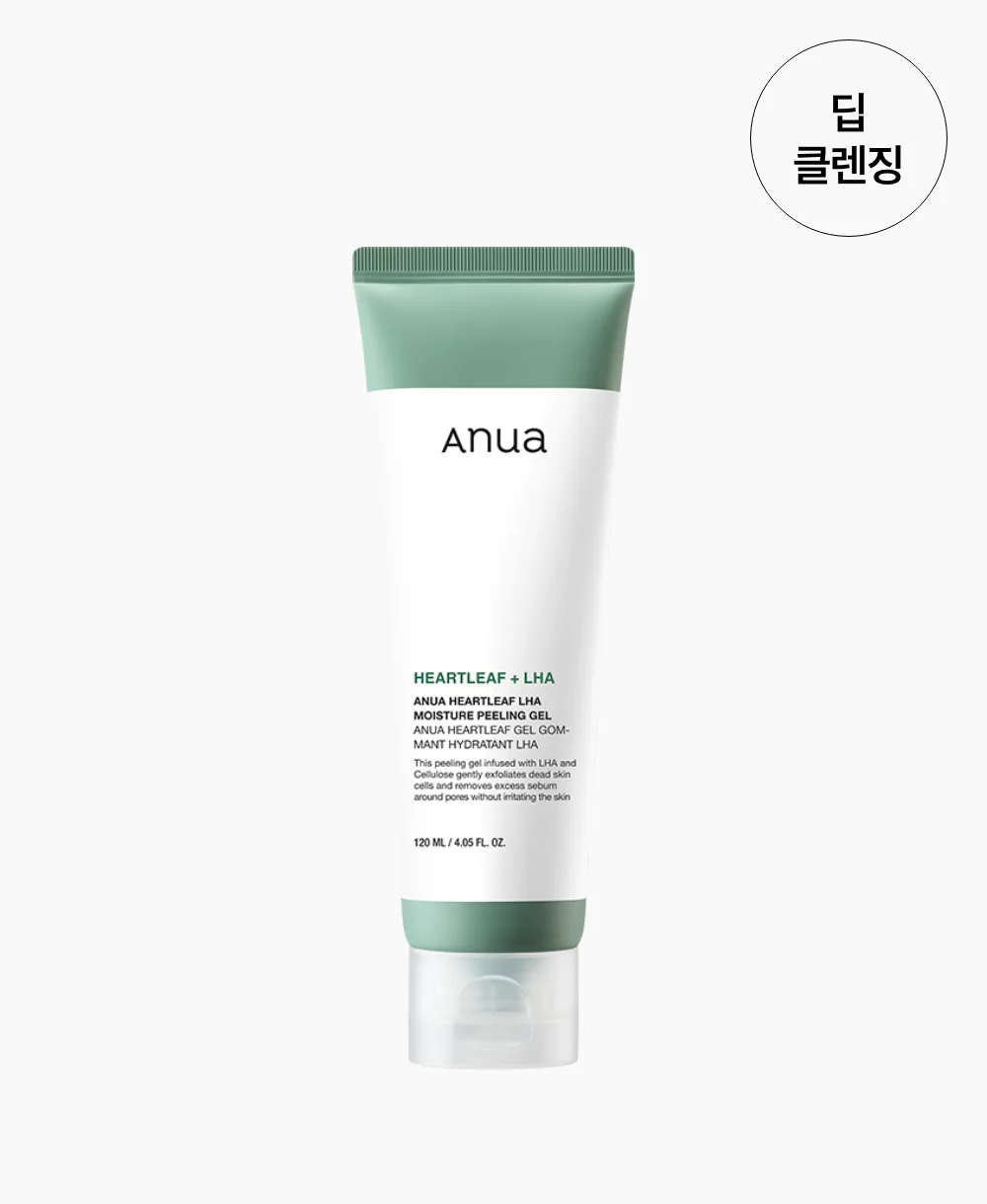 LHA va hauttyuyniyali tekis teri uchun piling-gel ANUA Heartleaf