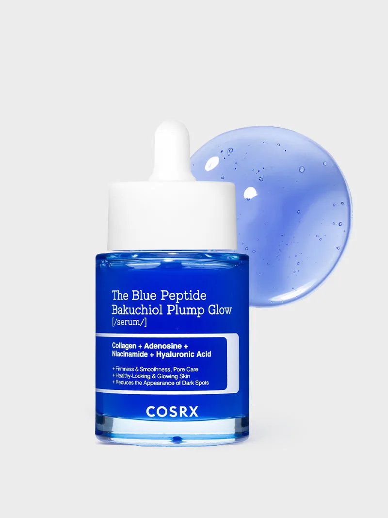Yorqinlik uchun mis peptid va bakuchiolli serum COSRX The Blue Peptide — 50 ml