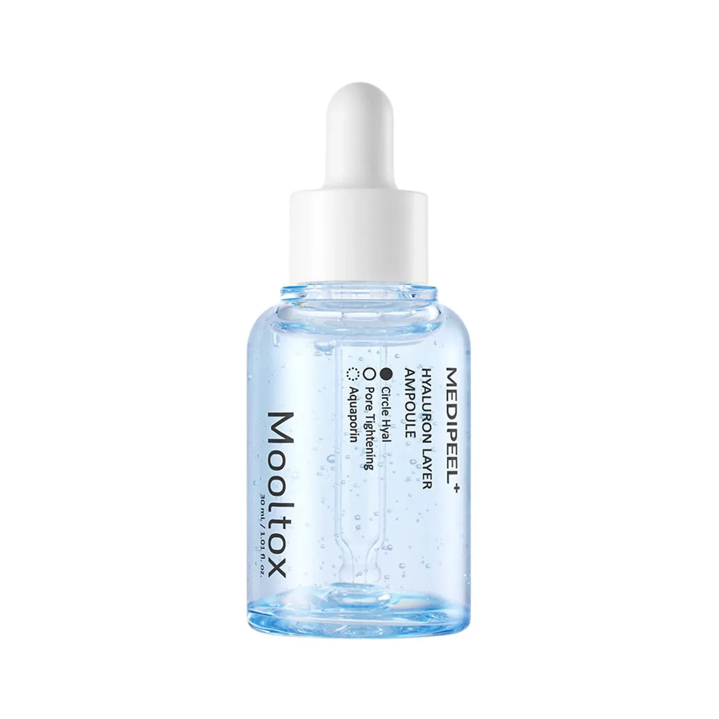Gialuron kislotasi va keramidli namlantiruvchi ampula MEDIPEEL Mooltox — 30 ml