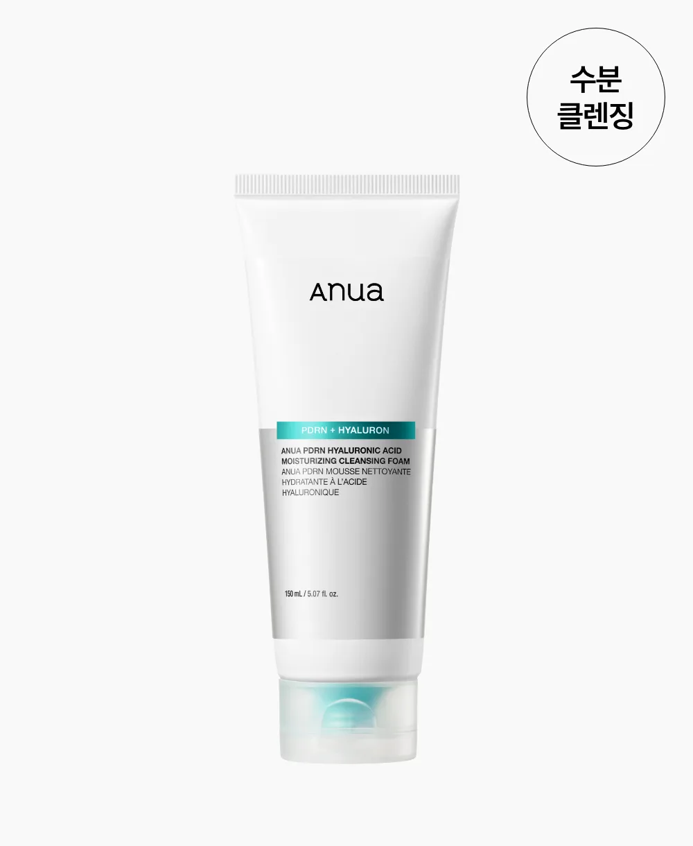 PDRN li namlantiruvchi yuvinish ko'pigi ANUA Hyaluronic Acid — 150 ml