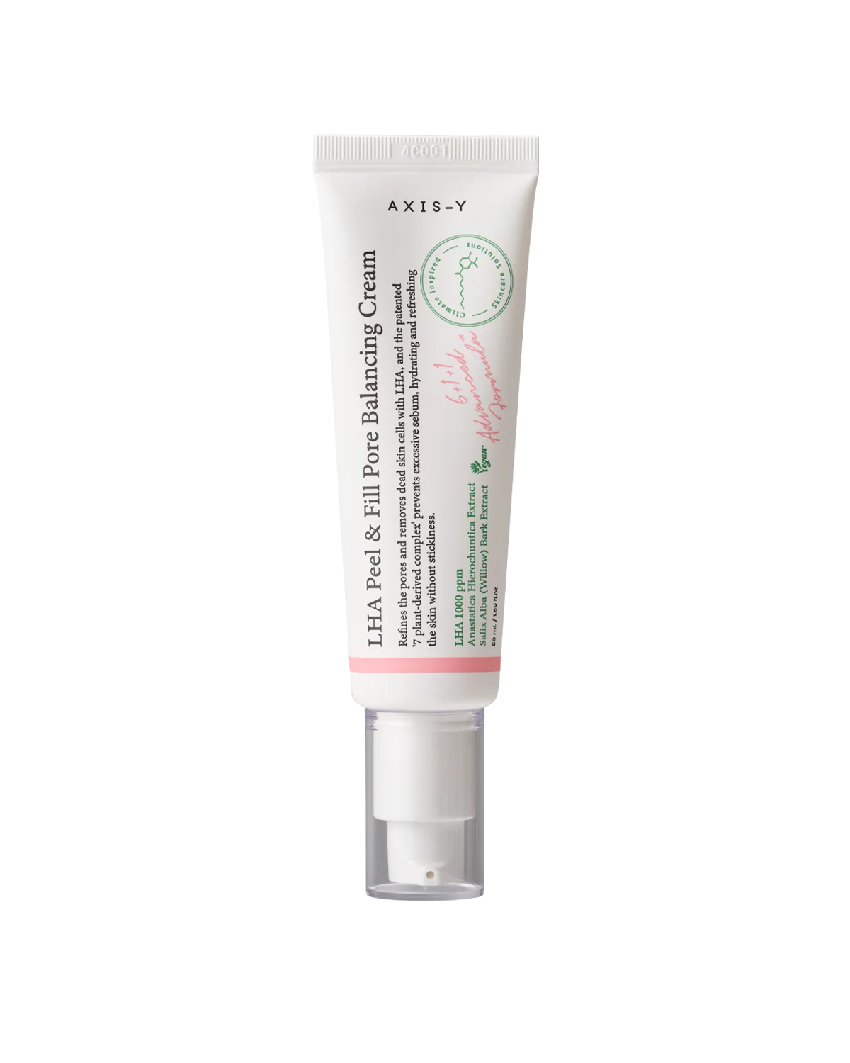 Teri silliqligi va toza teshikchalar uchun LHA li krem AXIS-Y Peel & Fill — 50 ml