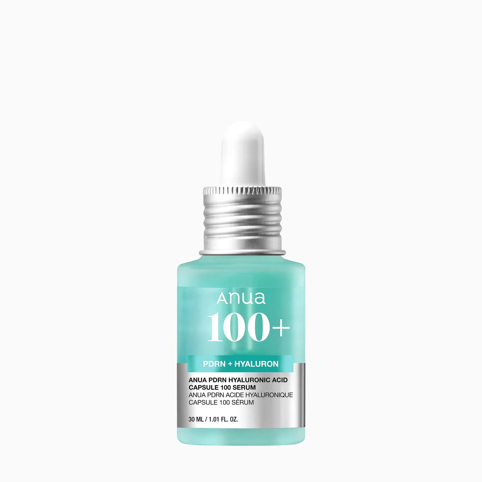 PDRN va gialuron kislotali yorqinlik beruvchi serum ANUA Capsule 100 — 30 ml
