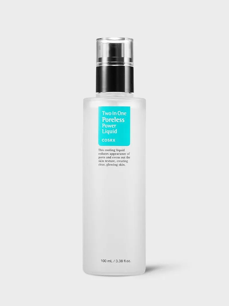 Teshikchalarni toraytiruvchi BHA li toner-essensiya COSRX Two In One Poreless — 100 ml
