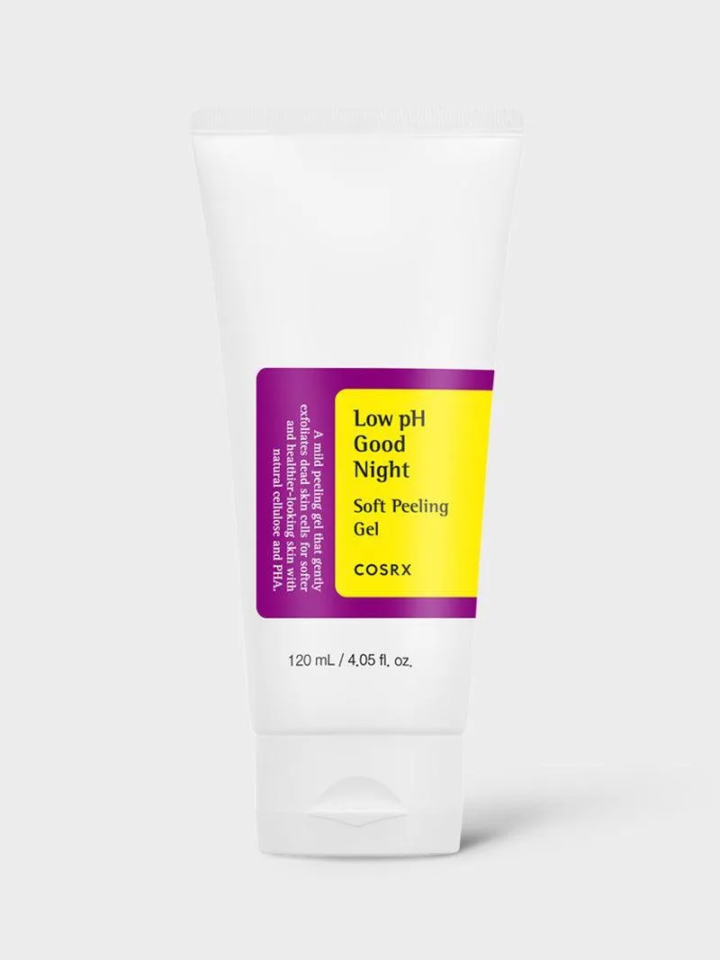 Papainli yumshoq pilling-skatka COSRX Low pH Good Night Peeling Gel — 120 ml