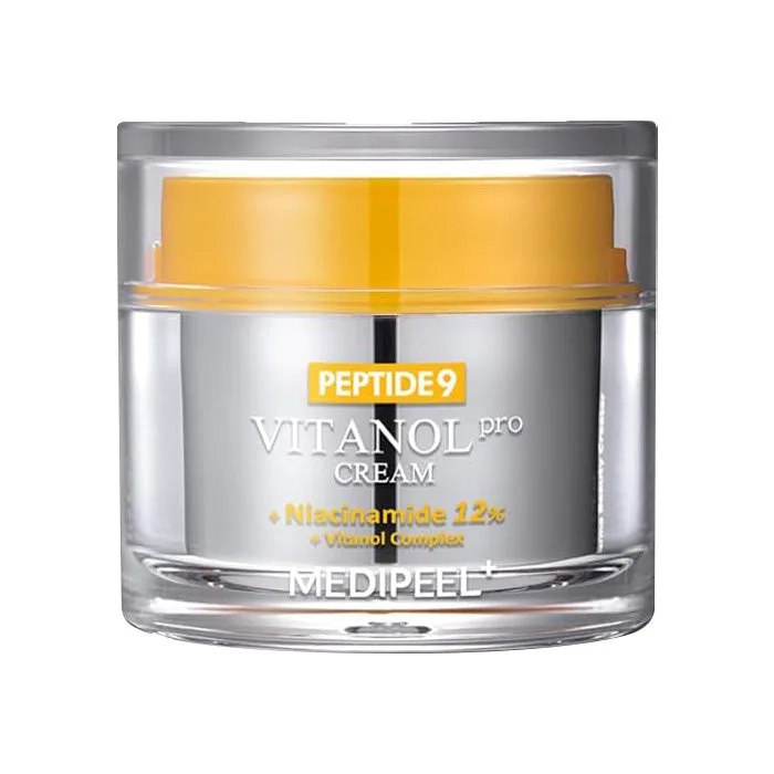 Pigmentatsiyaga qarshi 12% niatsinamidli krem MEDIPEEL Peptide9 Vitanol Pro — 50 g