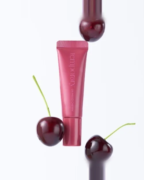 Xiralashgan pardozli lab tinti Temporary Mood Blur, Mood Cherry tusi — 10 ml