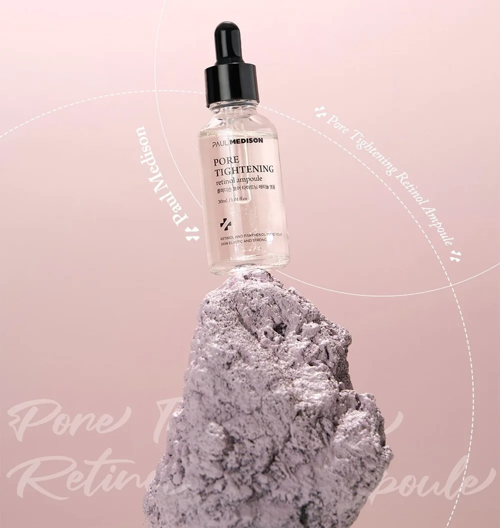 Teshikchalarni toraytiruvchi retinolli ampula Paul Medison — 30 ml