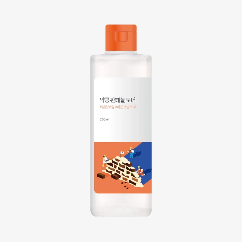 Qora soya va seramidli toner ROUND LAB Soybean Panthenol — 250 ml